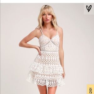 Lulus crochet dress